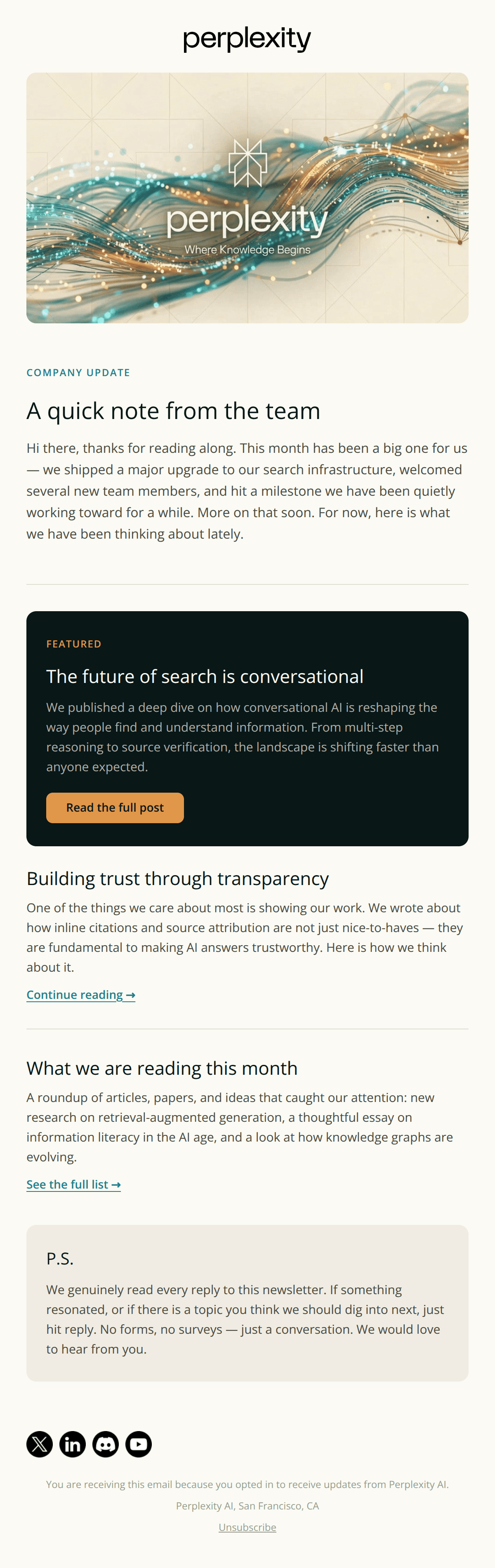 newsletter design